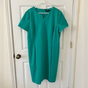 Alex Marie Turquoise Midi Dress